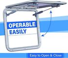 22 5 x22 5  Anodized Aluminum Push Out 15mm Deck Hatch Boat Yacht Square Opening