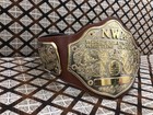 Nwa Big Gold Championship Title Belt Belt Multi Layered 8mm Zinc 3d
