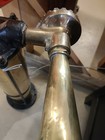 Rare 1930s Tyfon Brass Fog Horn     Sweden Lifeboat Hand Pump     Antique Nautical S