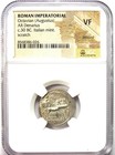 Augustus Ar Denarius Silver Octavian Roman Coin 30 Bc - Certified Ngc Vf