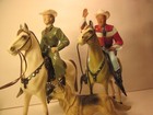 Vintage Hartland Roy Rogers trigger  dale Evans buttermilk   Bullet  800 Series