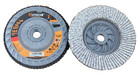 10pc Speed Hub Flap Disc Grinding Wheel 4-1 2  X 5 8 -11 36 Grit For Aluminum