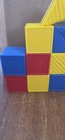 Tupperware Tupper Toy 17 Busy Blocks Interlocking Blocks Lot Vintage 
