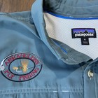 Patagonia Sol Patrol Shirt Men Xl Blue Long Sleeve Arkanglers Fly Fishing Vented
