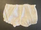 Antique White Cotton Pantaloons For Antique French Or German Doll