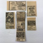 1960s Adult Movies Newspaper Clippings Advertisements Ads Lot Of 30 Vintage