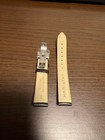 Hamilton Replacement Black Leather Watch Strap With Stainless Steel Dbuckle 17