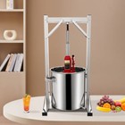 5 8gal Fruit Wine Press  Manual Stainless Steel Cider Press With Hydraulic Jack