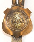 Vintage Native American Indian Letter Opener     On The Trail At Lost River N h 