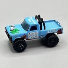 Vintage 1981 Matchbox Mini Pick Up Truck Mountain Man Blue White Diecast