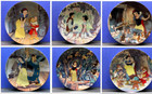 Snow White And The Seven Dwarfs - Complete Set Of 12 Knowles Collector Plates 