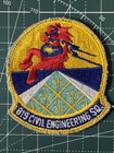 Vietnam War Era Usaf Rare 819th Civil Engineering Squadron Patch