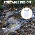 20pc Complete Gold Panning   Prospecting Kit With 50  Folding Sluice Box  Portab