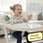 High Chair Tray For Stokke Tripp Trapp   White   No Baby Set Needed  Suction