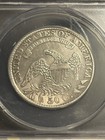 1829 7 Capped Bust Half Dollar 50c Silver Anacs Ef45 - Details  Very Rare