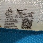 Nike Zoom Rival Sprint Track Spikes White Black Volt Mens 11 5 Fz9662-100 No Box
