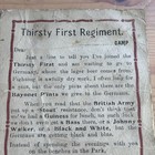 Wwi 31st Regiment Poem Postcard