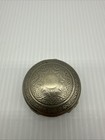 Vtg Silver Tone Three Flowers Richard Hudnut Compact Makeup Mirror  missing Read