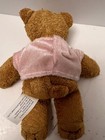 Avon Breast Cancer Awareness Teddy Bear 6  Plush With Pink Ribbon Shirt 2001