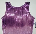 Danskin Leotard Bodysuit Velvet Purple Mauve Fusion Varied Shades Ombre New Girl