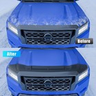 For 2022-2025 2026 Nissan Frontier Hood Protector Hood Shield Tpe Hood Deflector