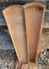 Antique Coffin Case Wood For Violin Soldier Marked Rare Estate Pfc John Ables