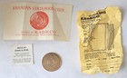 Hawaii 1 Dollar Statehood Trade Token Hilo 1959 Coin W  Original Cadeco Papers