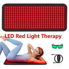 Led Red Light Therapy Pad Infrared Full Body Mat For Back Muscle Pain Relief New
