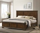 Maderne Traditional Queen Wood Panel Bed Set