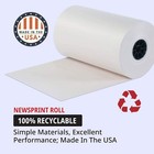 Newsprint Roll  30   24 X 1 440   White