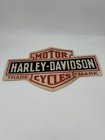 Harley Davidson Metal Sign Long Bar   Shield Logo 15 75x9 5    Ande Rooney 2010131