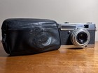 Vintage Minoltina-p 35mm Compact Film Camera With Travel Case Meter Works  
