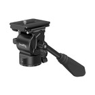 Compact Video Tripod Fluid Head With Quick Release Plate For Dslr   Mirrorless C