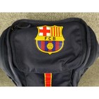 Nike Fc Barcelona Soccer Backpack Navy Blue Yellow Swoosh Barca Training Bag