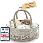    Baby Shower Gifts - Newborn Basket - Gender Neutral Baby Gift Set - 11 Pcs    