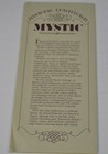 1980s Historic Downtown Mystic Connecticut Brochure W Map Shop Restaurant