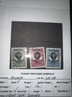 1918 Poland Lublin Issue Set Of 3 Used Stamps  27-29 Overprint Signed F vf  b o 