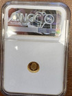 2025 Alderney   5 Gold 0 5g Una   The Lion Commemorative Pf 69 Ultra Cameo
