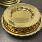 Artistic Churchware Brass Communion Insert   Bread Tray With Lid Cross Rw-500