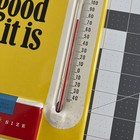 Vintage Winston Cigarettes Metal Thermometer Sign - How Good It Is - King Size