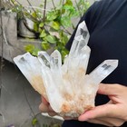 2lb Natural Clear White Quartz Crystal Cluster Point Specimen Mineral  Healing