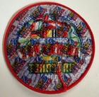 Boy Scouts Bsa - Jamboree On The Internet 2007 Patch Round With Flags