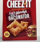 Cheez-it X Wendy s Baconator Snack Crackers Baked Flavor Limited Edition Collab