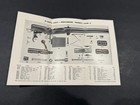Mossberg Model 195k-a Shotgun General Instructions Sheet