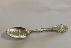Vintage Souvenir Demitasse Spoon Collectible Michigan F55a