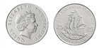 Eastern Caribbean 25 Cents  2010-2022  Km  38a  Mint X 100 Pcs