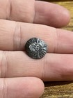1400s 1 Obol Spanish Medieval Silver Old Coin Barcelona Mint Crusaders Templar