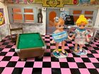 Dixies Diner 1988 Play Set Display Vintage Tyco 50s Orig Box   Partial   Extras 