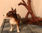 Porcelain Figurine Of Pit Bull Terrier Dog