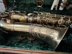 Elkhart 20a Saxophone Buescher 1950   s Vintage With Case  Mouthpiece   Neck